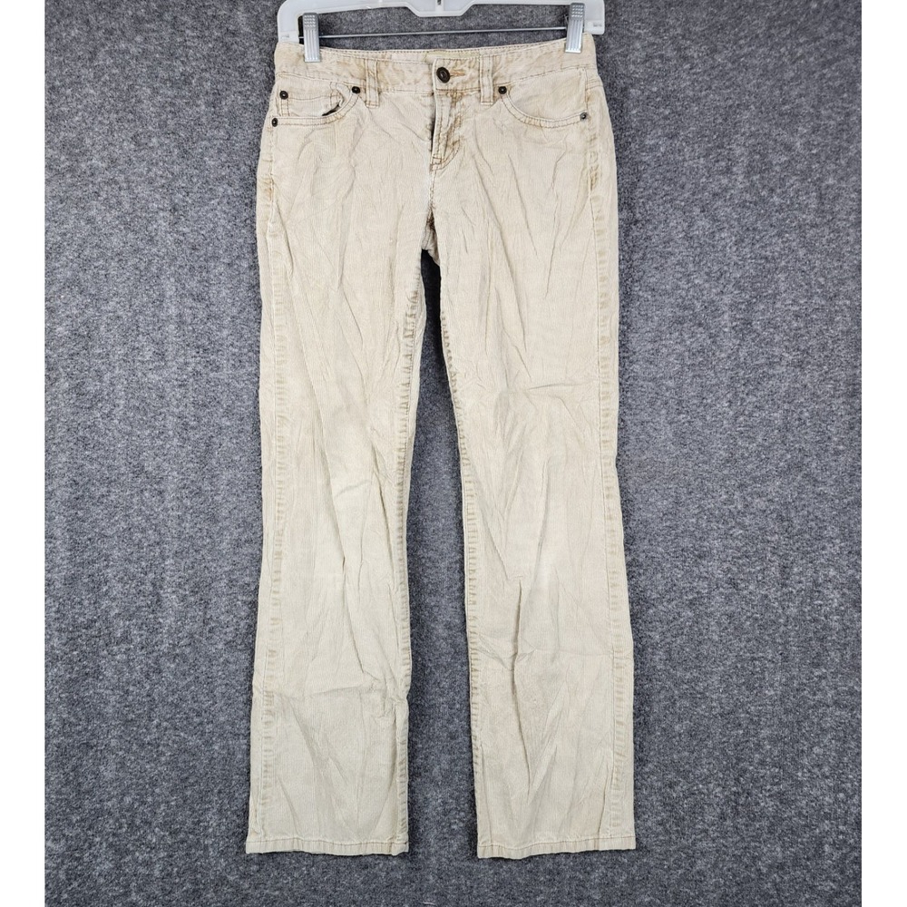 Loft‎ Corduroy Original Boot Pants Womens 00P Tan Low Rise Stretch Casual
